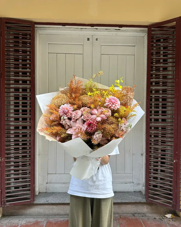 Cam đào · Hồng