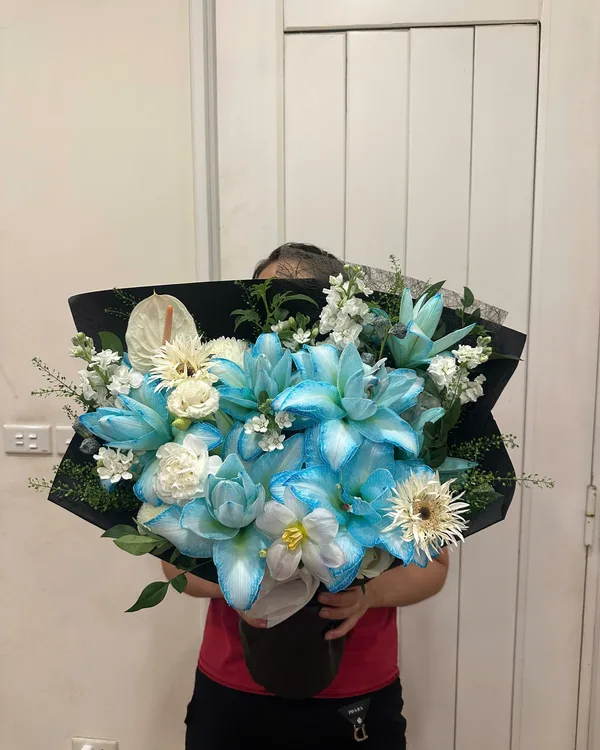 Xanh · Lily nhuộm